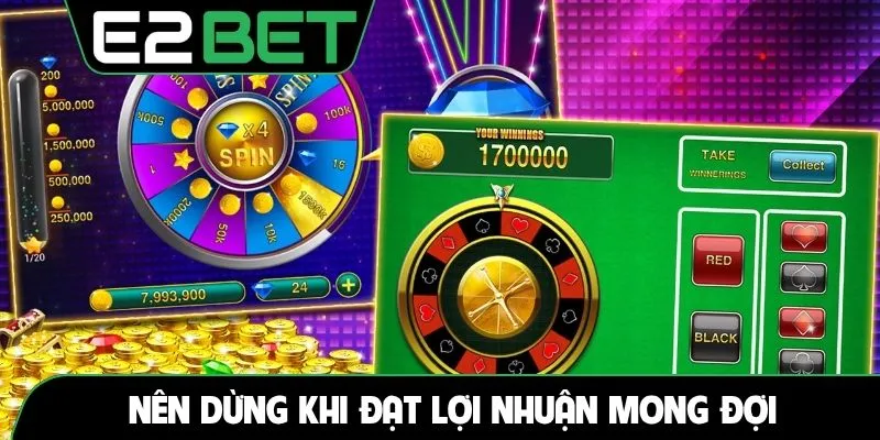 Nên dừng khi đạt lợi nhuận mong đợi
